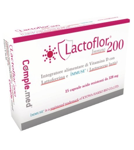 LACTOFLOR IMMUNO 200 15CPS