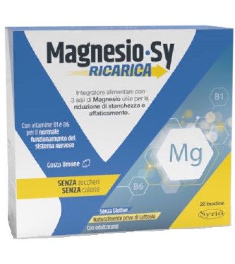 MAGNESIO SY RICARICA 20BUST