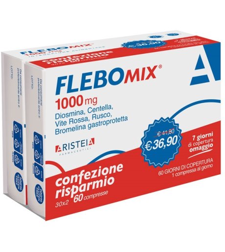 FLEBOMIX 1000MG BI-PACK 60CPR