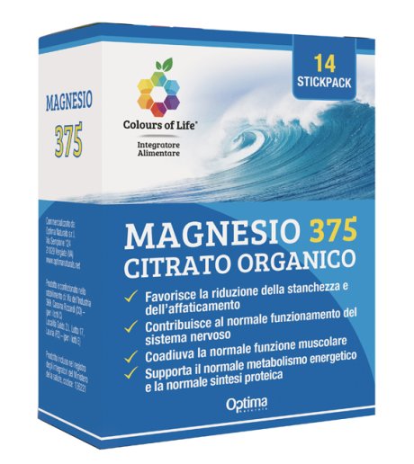 MAGNESIO 375 14STICK COLOURS