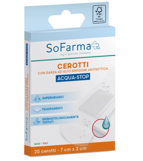 CEROTTO ACQUASTOP 7X2 20PZ SF+