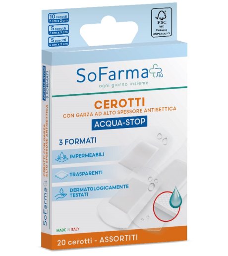 CEROTTO ACQUASTOP ASSOR 20P SF+