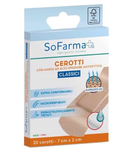 CEROTTO CLASSICO 7X2 20PZ SF+