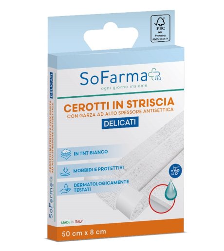 CEROTTO DELIC STRISCIA 50X8 SF+