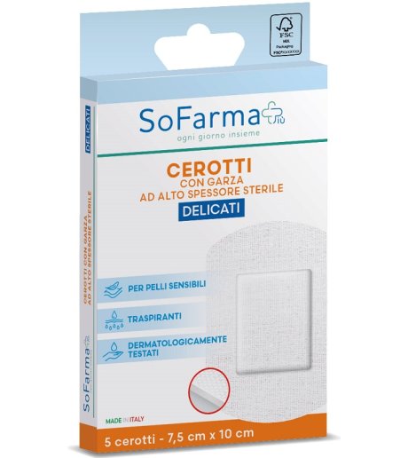 CEROTTO DELICATI 7,5X10 5PZ SF+