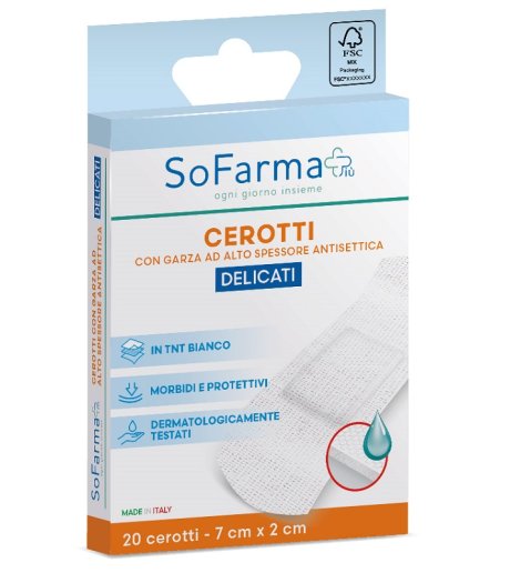 CEROTTO DELICATI 7X2 20PZ SF+