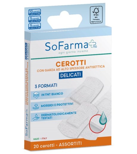 CEROTTO DELICATI ASSORT20PZ SF+