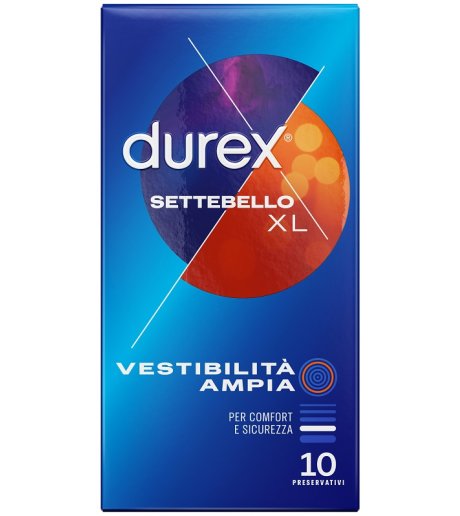 DUREX SETTEBELLO XL 10PZ