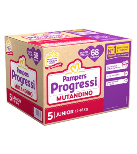 PAMPERS PROG MUT QUADRI J 68PZ PAMPERS PROG MUT QUADRI J 68PZ