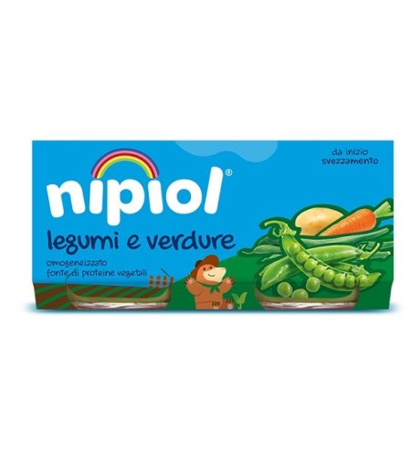 OMO NIPIOL Legumi&Verd.2x80g