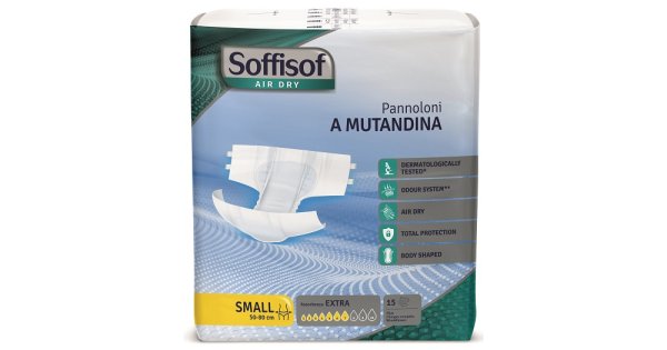 Culottes D'incontinence Soffisof Air Dry Maxi Plus 10 Gouttes - Taille S à XXL - Neuf