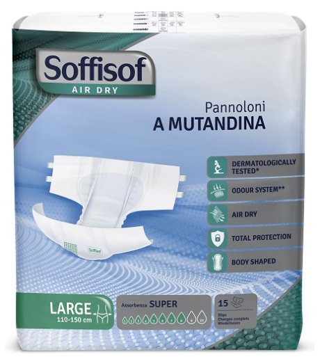 SOFFISOF AirDry P-Mut.S L 15pz