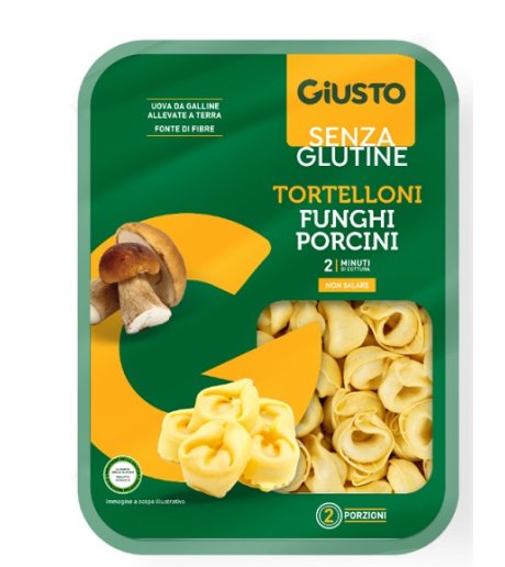 GIUSTO S/G TORTELLONI FUNG250G