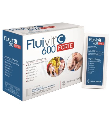 FLUIVIT C 600 FORTE 14BUST