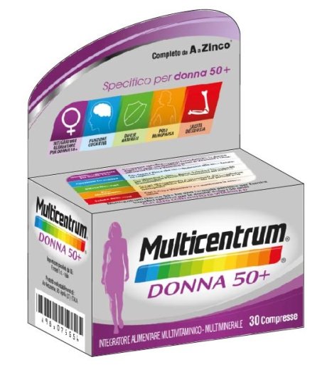 MULTICENTRUM DONNA 50+ 30CPR