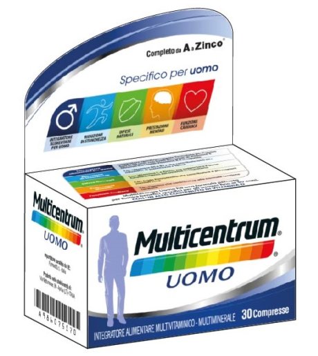 MULTICENTRUM UOMO 30CPR