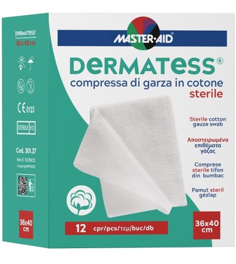 DERMATESS COT GARZA 36X40 12PZ