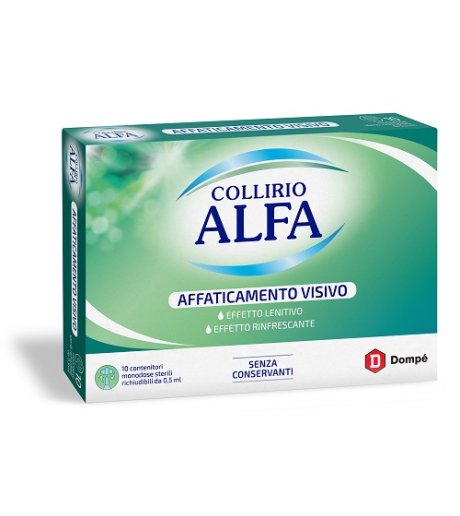 COLLIRIO ALFA AFFAT VISIVO10PZ