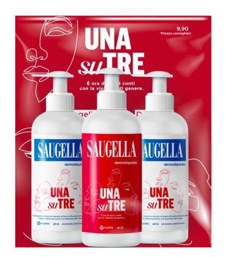 BUNDLE SAUGELLA DERMOLIQ 3X200