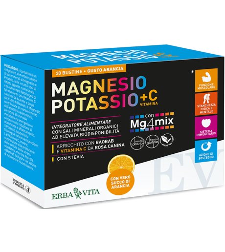 MAGNESIO E POTASS +VIT C ARA