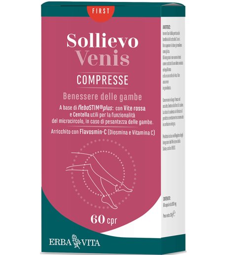 SOLLIEVO VENIS PLUS 60CPR EBV