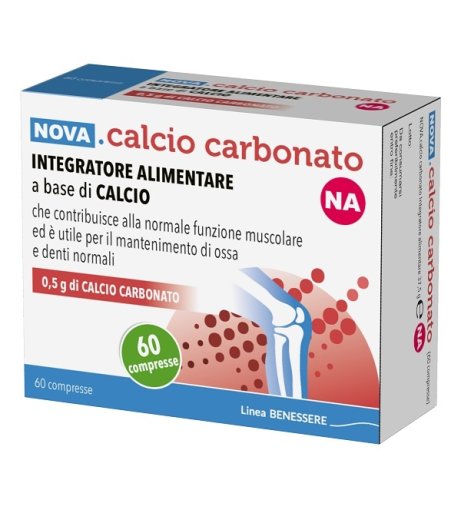 NOVA CALCIO CARB NA0,5G 60CPR