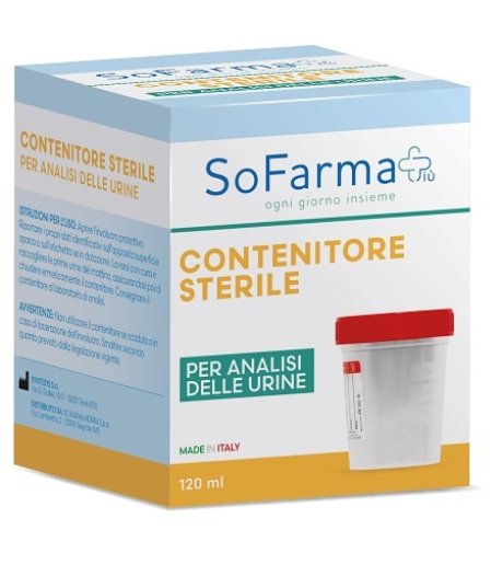 CONTENITORE URINA 120ML SF+