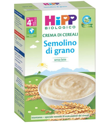 HIPP BIO CREMA CEREALI SEMOLIN