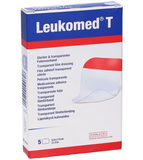 LEUKOMED T MED STER 5X7,2CM