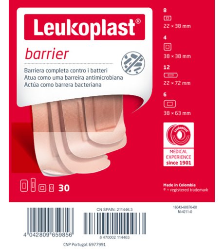 LEUKOPLAST BARRIER 30PZ ASSORT