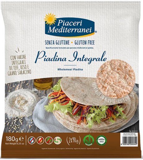 PIACERI MED.Piadina Int.180g