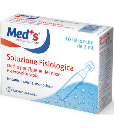 SODIO CLORURO MEDS 10FL 2ML