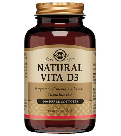 NATURAL VITA D3 100PRL N/F