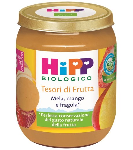 HIPP TESORI FRUTTA MELA/MAN/FR