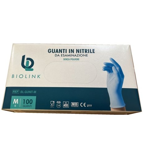 BL-GUNIT Guanti NITRILE M