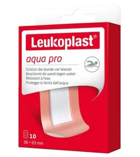 LEUKOPLAST AQUAPRO 63X38 10PZ