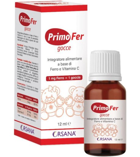 PRIMOFER GOCCE 12ML