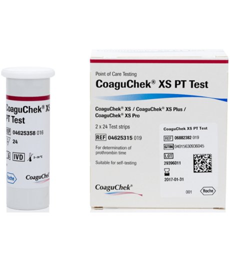 COAGUCHEK XS pT Test 48 Strips