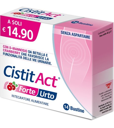 CISTIT ACT FORTE URTO 14BUST