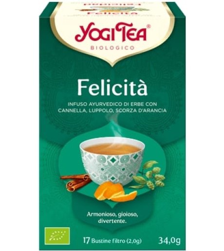 YOGI TEA FELICITA' 34G