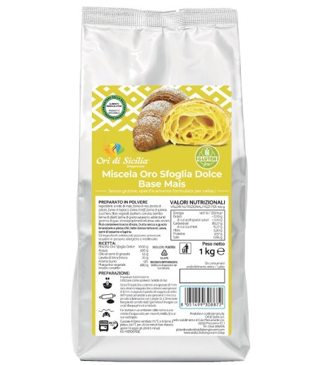 ORI DI SICILIA Mix Oro Sfoglia