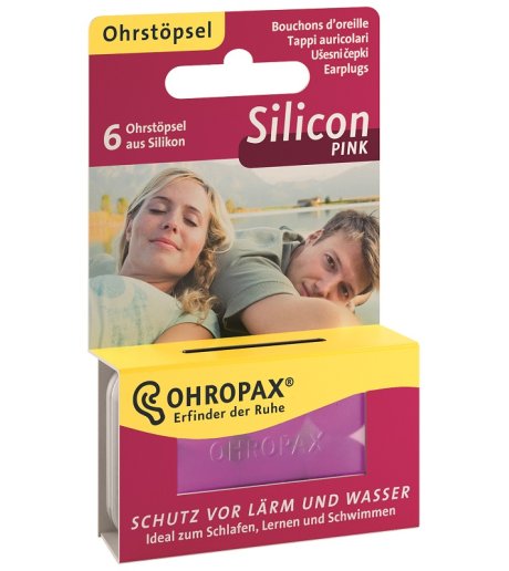 OHROPAX Tappi Aur.Sil.Pink 6pz