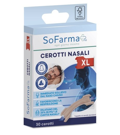 CEROTTO NASALE XXL 30PZ SF+