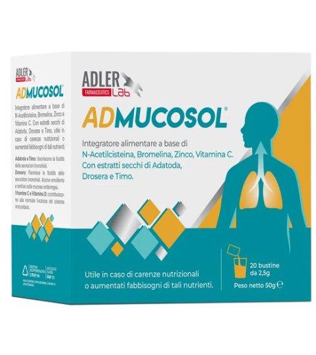 ADMUCOSOL 20BUST