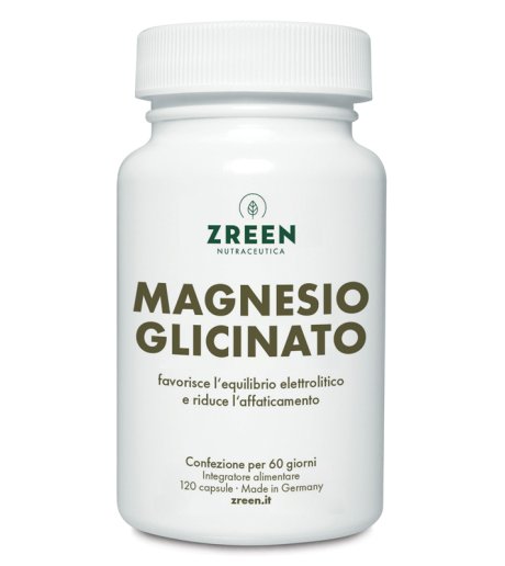 ZREEN MAGNESIO GLICINATO120CPS ZREEN MAGNESIO GLICINATO120CPS