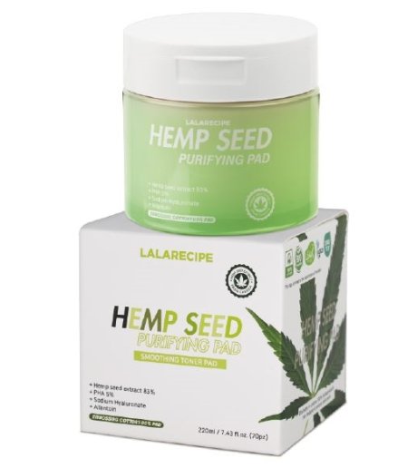 LALARECIPE HEMP SEED PURIF PAD