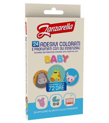 ZANZARELLA Sticker Baby 24pz