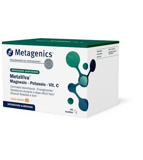 METAVIVA MG/K/VIT C 40 Bust. METAVIVA MG/K/VIT C 40 Bust.
