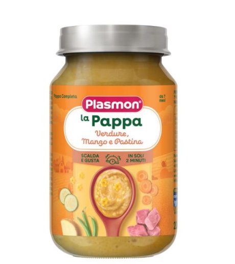 PLASMON La Pappa Verd/Manzo200