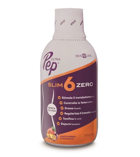 ULTRAPEP Slim6 Zero Mango500ml